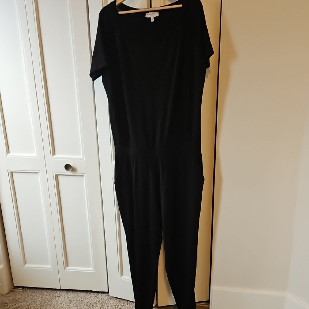 Michael Stars Classic Black Jumpsuit